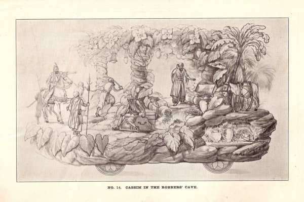 Cassim in the Robber's Cave Image